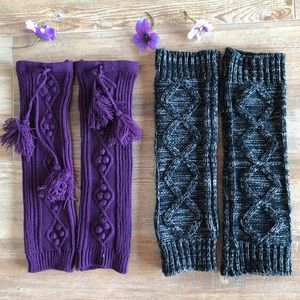 BUNDLE Legwarmers NWOT